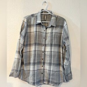 Kuhl Gray Plaid Women's Top